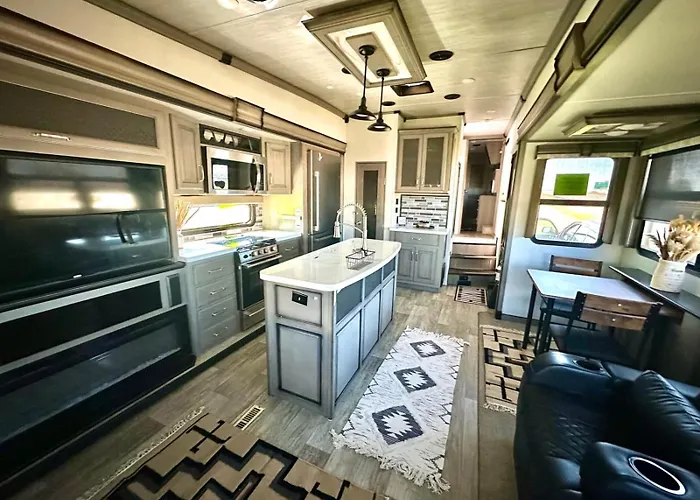 Olson Rv- Set Up For At The Will Rogers Memorial Center Vakantiehuis Fort Worth