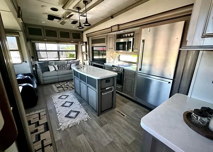 Olson Rv- Set Up For At The Will Rogers Memorial Center Vakantiehuis *